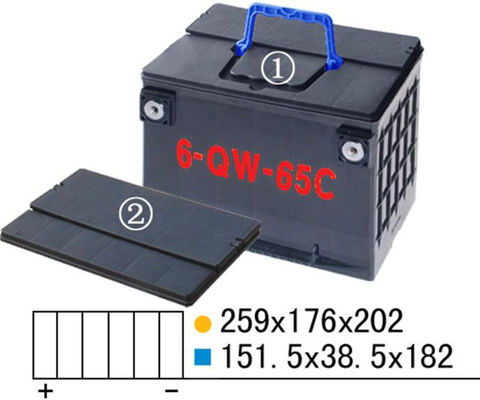 UPS quadra lo stampaggio ad iniezione caldo del corridore del portapile 6V4 per la serie degli accessori